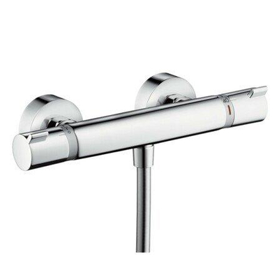 Hansgrohe Ecostat Comfort Douchekraan - thermostatisch - zonder omstel - met koppelingenHOH=15cm - thermostaat - hoogglans chroom