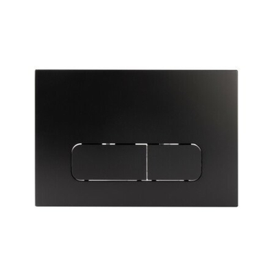 Starbluedisc mocha plaque de commande pour Réservoir WC geberit up100/up320 noir mat