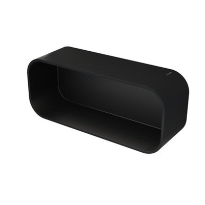 Geesa Frame Panier de douche / tablette 25cm Noir