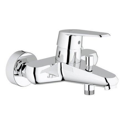 Grohe Eurodisc Cosmopolitan Badkraan - met omstel - met koppelingen - 46mm - chroom