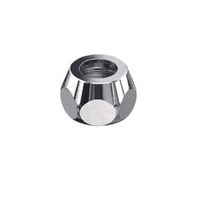 Schell klemkoppeling 3/8x10mm chroom