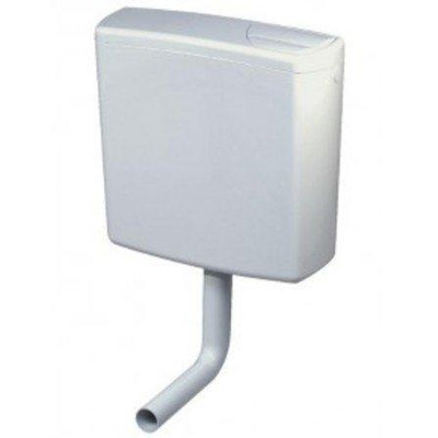 Geberit Twico réservoir bas avec bouton de commande en 2 parties blanc