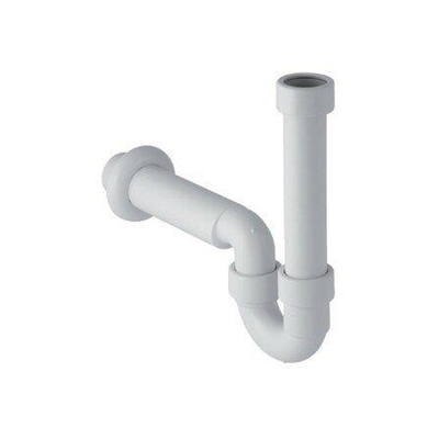 Geberit buissifon - voor vaat- of wasmachines - D - 40mm - kunststof - alpien wit
