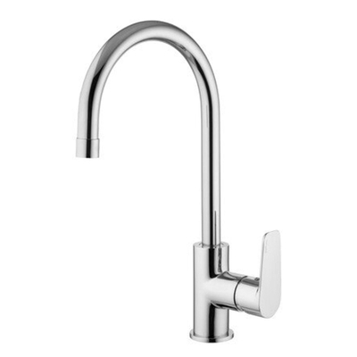 Nemo Nero robinet de lavabo - 37,9cm - sur lavabo - mitigeur - pivotant - laiton chromé