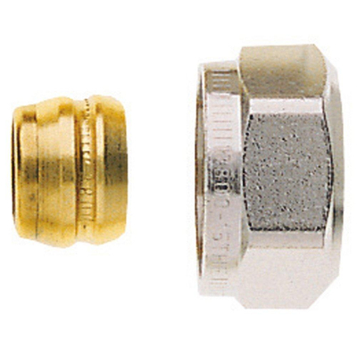 Klem de raccord Heimeier 3/4"15mmx1 nickelé