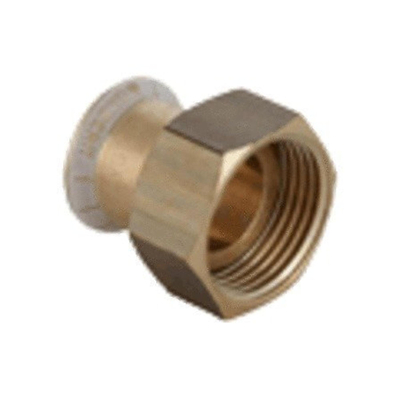 Geberit Mapress Vlakke koppeling - met afdichtingsring koper 22mm - 1 bidr