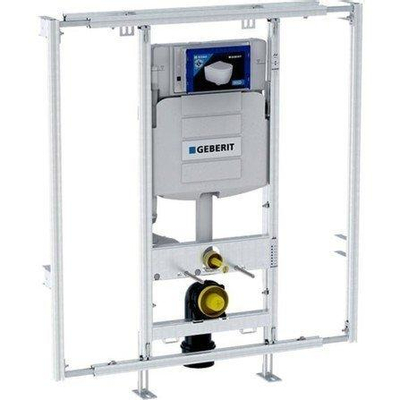 Geberit Gis Easy module - voor hang-wc - 120cm - met Sigma inbouwspoelreservoir - 12cm - breedte ve - wit