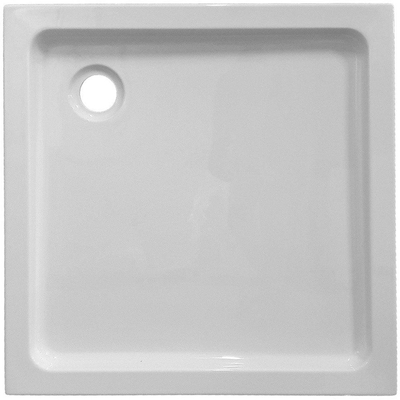 Nemo Start Horus douchebak - 90x90x6cm - acryl - afvoer D90 - wit - zonder potenstel - StratosL
