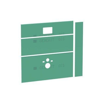 Geberit Gis easy gipskartonplaten - 130x130cm - voor toiletmodule