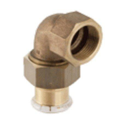 Geberit Mapress persfitting - koper - water - 3-delige overgangsbocht - met binnendraad - 22-3/4F