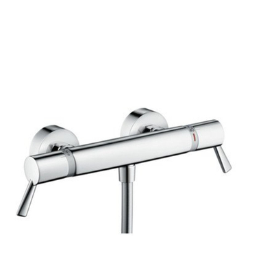 Hansgrohe Ecostat Comfort Caredouchekraan - thermostatisch - zonder omstel - met koppelingenHOH=15cm - met verlengde - thermostaat - hoogglans chroom