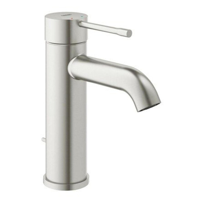 Grohe Essence Wastafelkraan Opbouw - uitloop 11.6cm - S-size - waste - Supersteel (RVS)