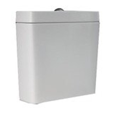 Nemo Spring Ergovita réservoir de chasse pour bateau 380 x 370 x 135 mm avec mécanisme de chasse Geberit porcelaine blanc