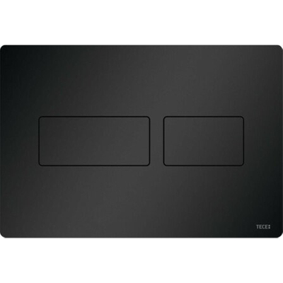 Tece TECEsolid WCbedieningsplaat duospoeltechniek kleur mat zwart