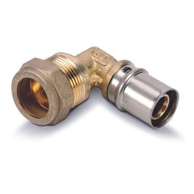 Nemo Skill SYSTEMPEX Vpe-Alu-buis - bocht 90° - aansluiting persen bicone - 16 x 2.0mm - 15