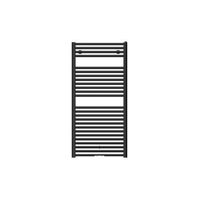 Nemo Spring Toronto handdoekradiator - 124.8x60cm - staal - 689 watt - mat zwart