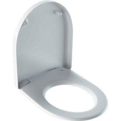 Geberit Renova siège de toilette plan avec couvercle à fermeture progressive blanc