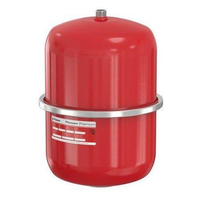 Vase d'expansion à membrane Flamco Flexcon Premium 18L 1 bar rouge