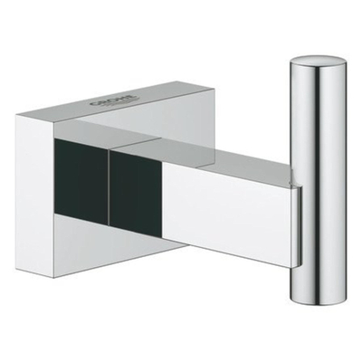 GROHE Essentials Cube crochet de serviette - carré - chrome