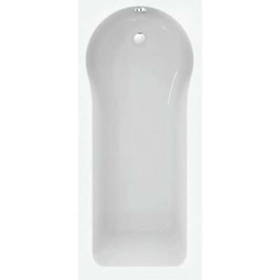 Nemo Start Combi douchebad - 180x80x44cm - mono - afvoer D52 - met potenstel - wit acryl