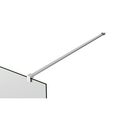Saniclass Bellini Barre de renfort rectangulaire 120cm à raccourcir éventuellement argent poli
