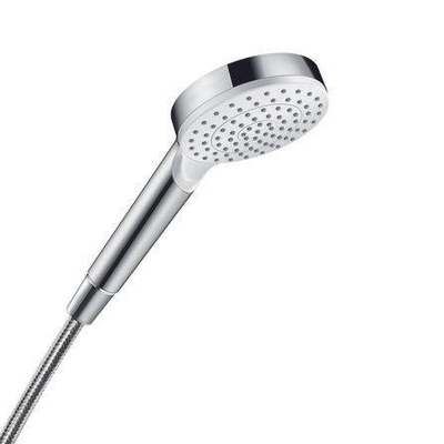 Hansgrohe Crometta douchette - 10cm - 1 jet - blanc/chromé (blanc)