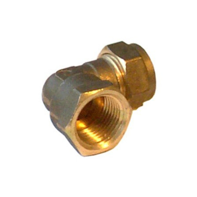 Nemo Go raccord à pince cuivre coude eau ø15mm x 1/2f cuivre