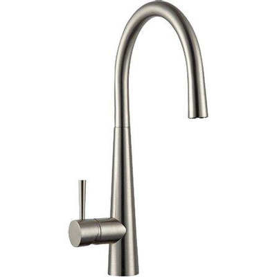 GO by Van Marcke Silk II mitigeur de cuisine monocommande avec bec haut orientable disques en céramique avec flexibles laiton chromé hauteur de base du robinet 420 mm