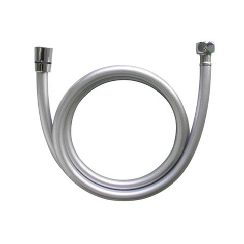 Nemo Spring Flussio doucheflexibel - universele aansluiting 1/2" - anti-twist - anti-kras - anti-knik - gladde kunststofflexibel - 1750mm - chroom SW284401