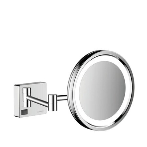 Hansgrohe Addstoris Make-up - spiegel led 3x vergroting - hoogglans chroom SW651462