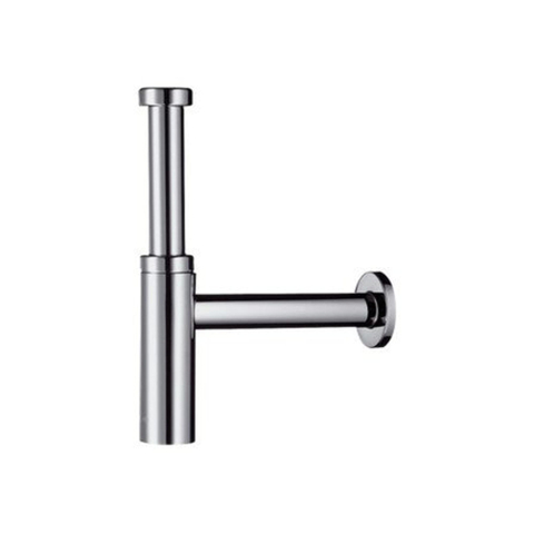 Hansgrohe Flowstar S Premium designbekersifon 5/4 met muurbuis - met rozet - hoogglans chroom 0452098