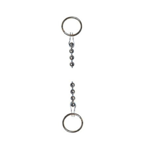 De Beer Kogelketting 50 Cm. 3.2 Mm. Chroom GA75565