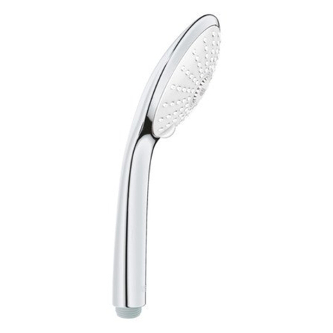 Grohe Euphoria Handdouche - diameter 11cm - 3 straalsoorten - rain - massage - SmartRain sproeiplaat - EcoJoy - chroom SW404663