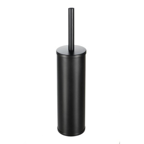 Geesa Nemox Toiletborstel Black Closetborstelgarnituur wandmontage - zwarte borstelkop - zwart SW104298