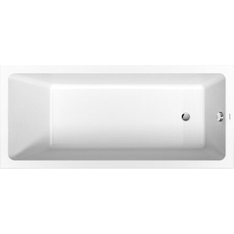 Duravit No.1 Inbouwbad - 180x80cm acryl - glans wit SW723728