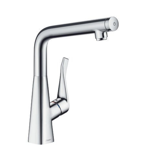 Hansgrohe Metris Select M71 Eengreeps keukenmengkraan - 320 - hoogglans chroom GA43874