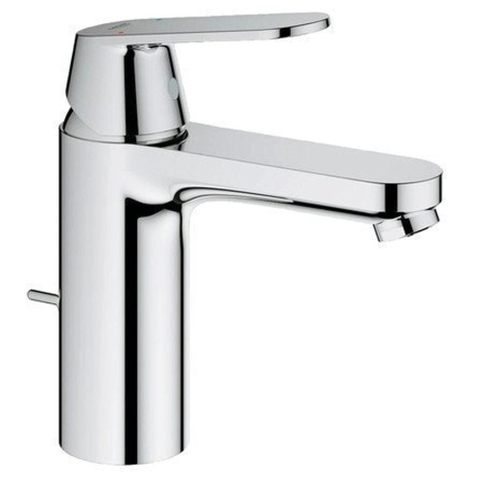 GROHE Eurosmart Cosmopolitan Mitigeur lavabo un tour avec levier, mousseur et égout automatique chrome SW29765