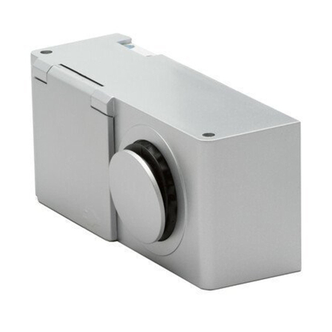 Nemo Spring Combibox IP44 schakeldoos - met stopcontact en schakelaar - grijs SW403308