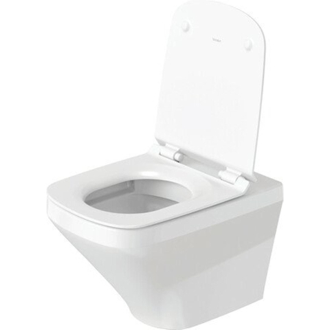 Duravit DuraStyle WC suspendu – Rimless – fixation invisible – profondeur 54 cm – avec abattant softclose – blanc brillant SW85523