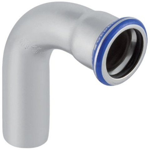 Geberit Mapress persfitting - inox - water - bocht - 90 graden MF - 28 SW285046