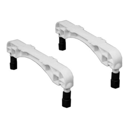 Villeroy & Boch Toebehoren kunststof badpoten set a - 2 stuks - mat wit 0949639