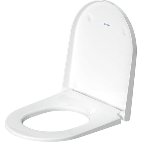 Duravit D-Neo abattant WC - 37.6x44.1cm - forme D - softclose - déclipsable - blanc SW640414