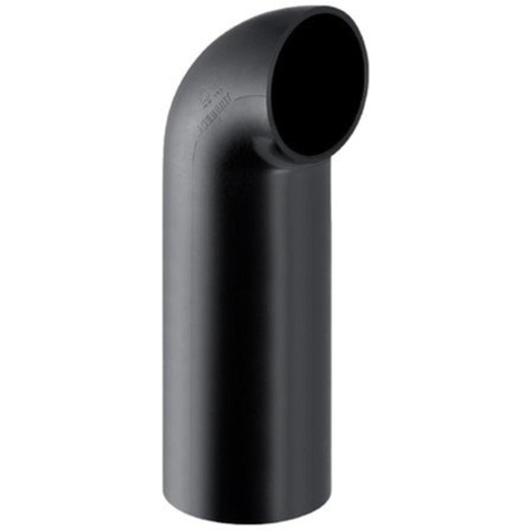 Geberit afvoer PE - fitting - bocht - 90 graden kleine radius - 90 SW29974