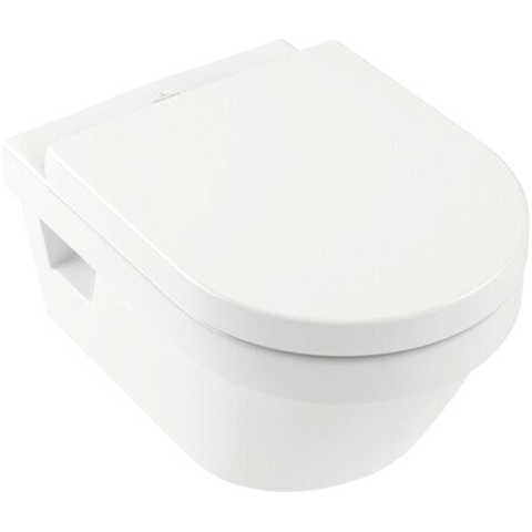 Villeroy & Boch Architectura Omnia Architecturacombi pack - met wandcloset - diepspoel DirectFlush - met zitting - met softclose - White Alpine (glans wit) 0124870