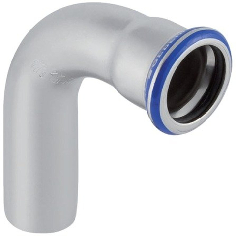 Geberit Mapress persfitting - inox - water - bocht - 90 graden MF - 18 SW293086