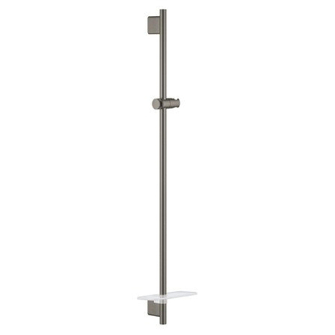 GROHE Rainshower SmartActive glijstang - 90cm - met zeepschaal - hard graphite geborsteld SW472324