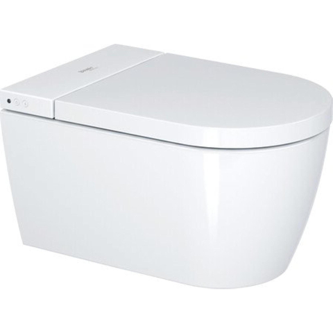 Duravit Sensowash Starck F plus WC suspendu japonais low flush 37.8x57.5cm avec couvercle ouverture/fermeture automatique blanc SW420922