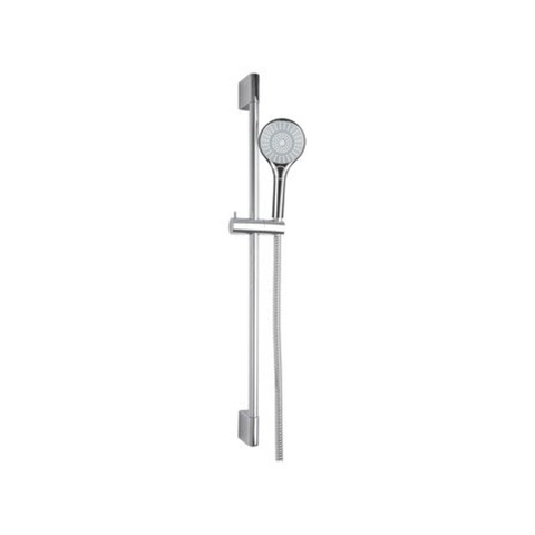 GO by Van Marcke Todo ensemble de douche complet douchette 3 jets flexible de douche 150 cm diamètre barre 18 mm longueur 827 mm SW293757