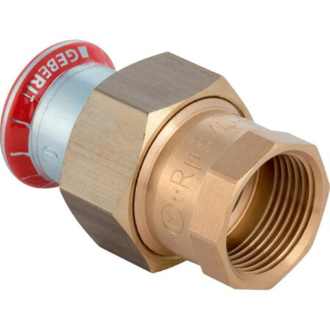Geberit Mapress C Staal Mapress - persfitting - C-staal verzinkt - 3-delige koppeling - pers - F - 22-3/4F 7465212