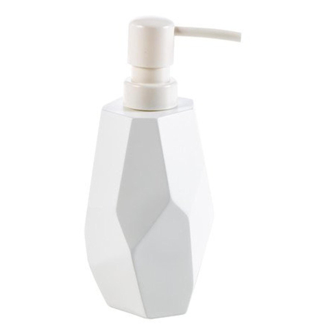 Nemo Stock Collection Natural Raja zeepdispenser - 19x8cm - materiaal hars - wit SW293532